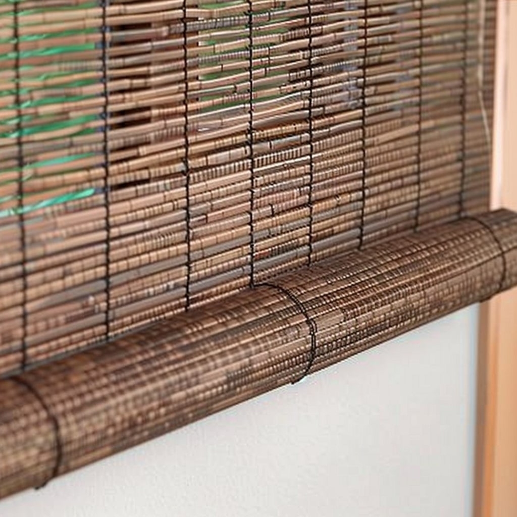 Bamboo blinds Cape Town eco natural roller blind close-up